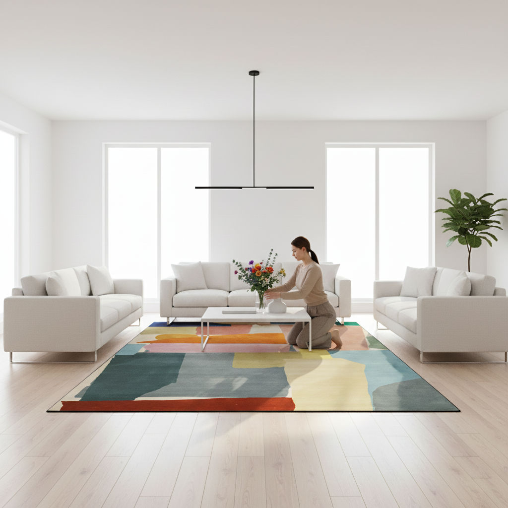 ENARION - Hand Tufted Abstract Carpet